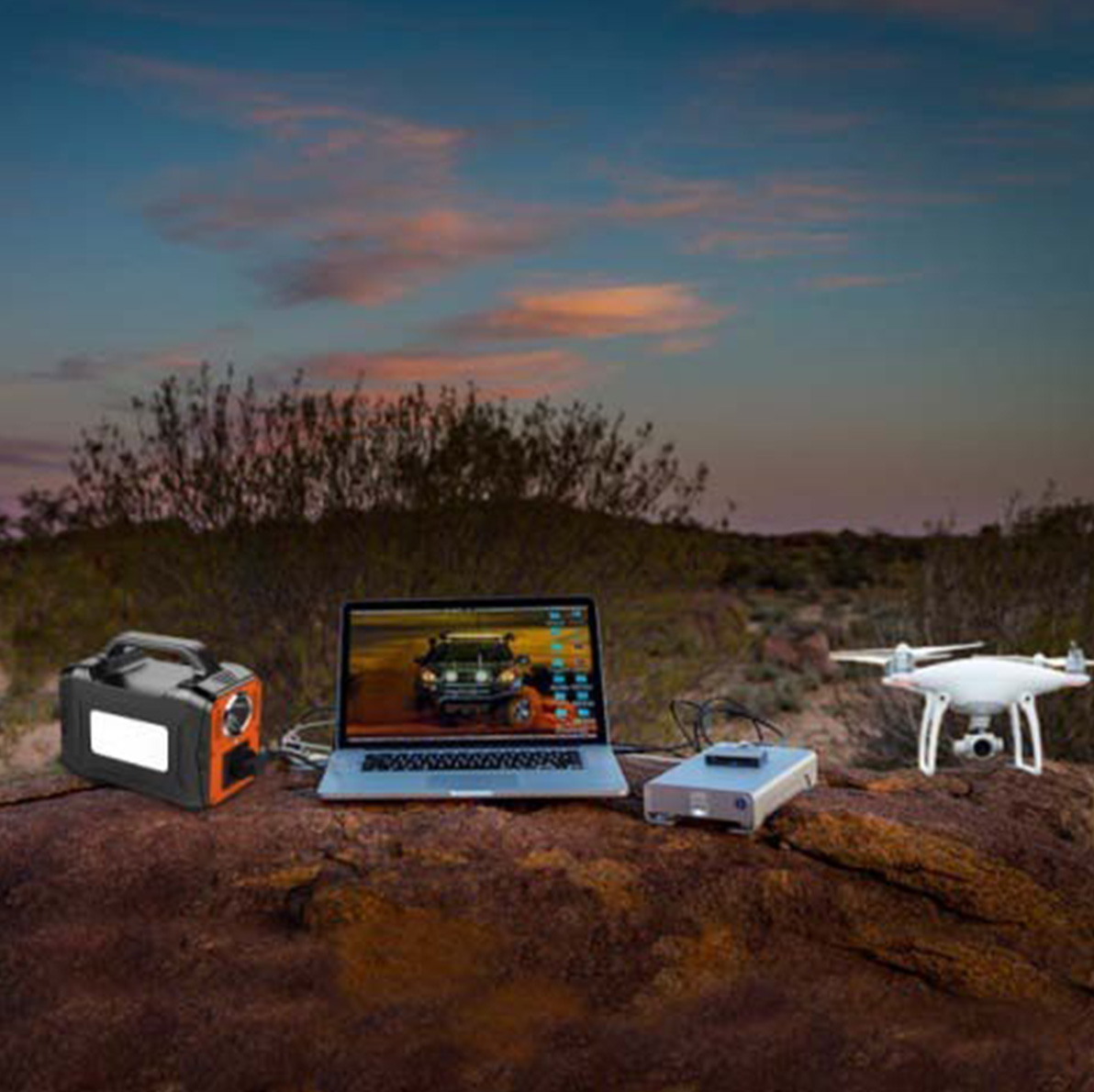 130W Sekureca Suna Generatoro Por Kriza Ŝargado